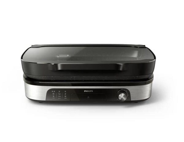 PHILIPS Elektriskais grils HD6212/90 | 2400W, ar Smēķēšanas funkciju, Nepiedegošs