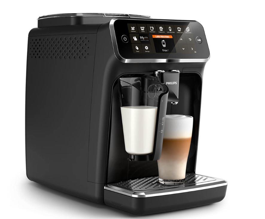 7c306cac-76dd-48f3-af35-f7e1ea9dac70 PHILIPS 4300 sērijas kafijas automāts EP4341/51 | LatteGo, 8 dzērieni, Krāsu displejs - Image 1