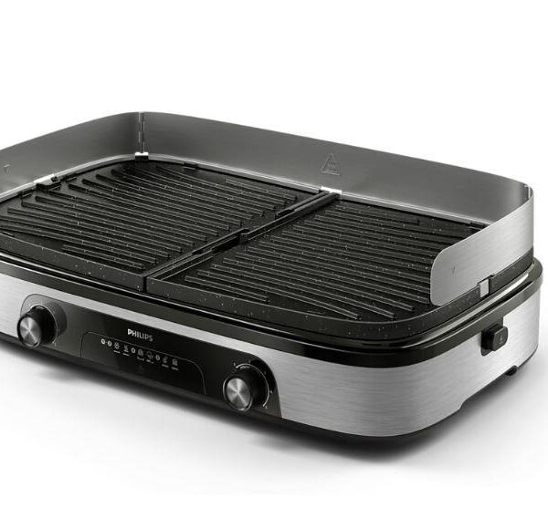 PHILIPS Elektriskais grils HD6222/90 | 2400W, Noņemamas plāksnes, 1400 cm²