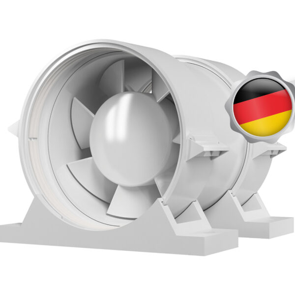 Vlano FLAP 125 Vannas istabas ventilators (Vienkārša komplektācija) ⌀125 mm | Automātiskās žalūzijas, Gultņi