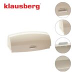 Klausberg Metāla maizes kaste | 45 cm, Krēmkrāsas - Image 3