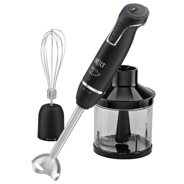 HOLT Iegremdējamais blenderis HT-BL-006 | 12 ātrumi, ar putotāja uzgali