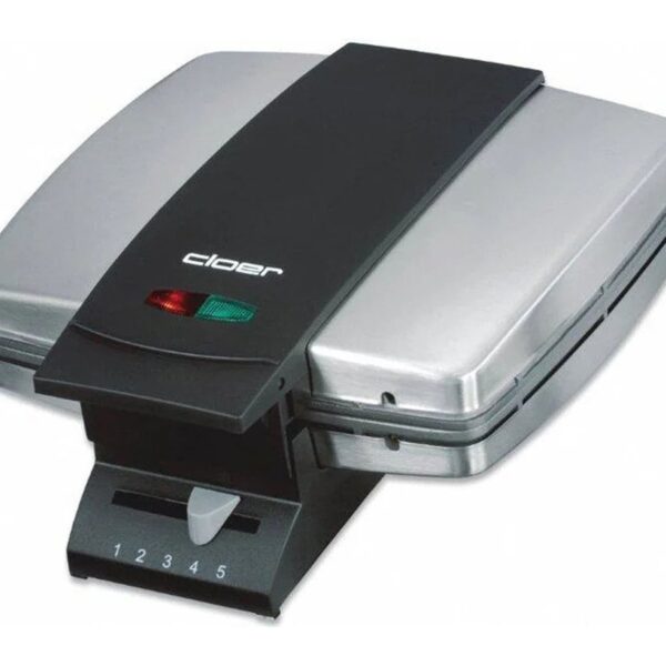 Kanēļa vafeļu panna Cloer CLO1431 | 930W, 9 vafelēm, nerūsējošais tērauds