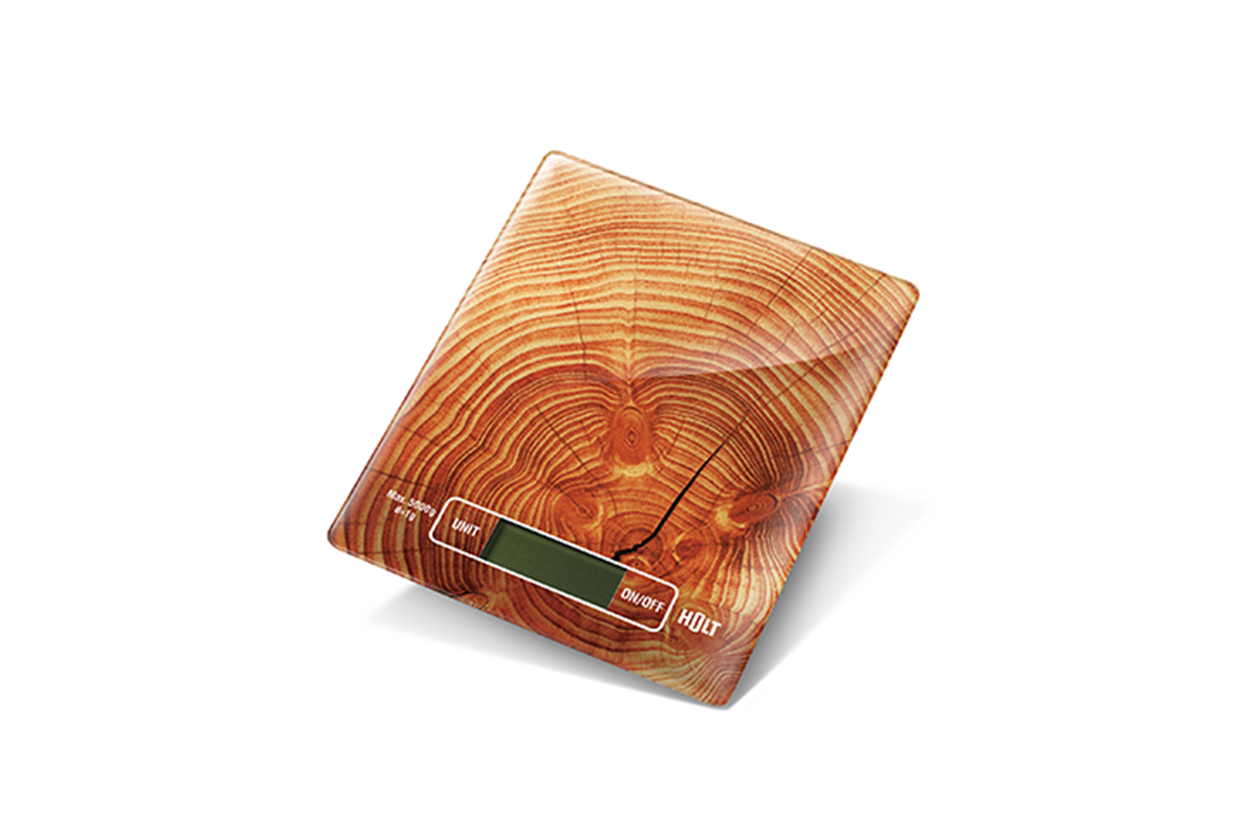 Virtuvines-Svarstykles-Holt-HT-KS-004-Wood HOLT Virtuves svari HT-KS-004 Wood | Līdz 5kg, 1g precizitāte, Taras funkcija - Image 1