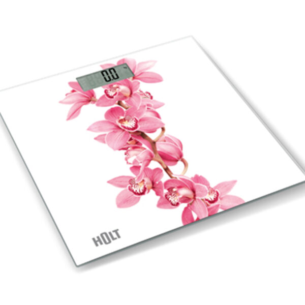 HOLT Vannas istabas svari HT-BS-007 | Īpaši precīzi (50g), Rūdīts stikls