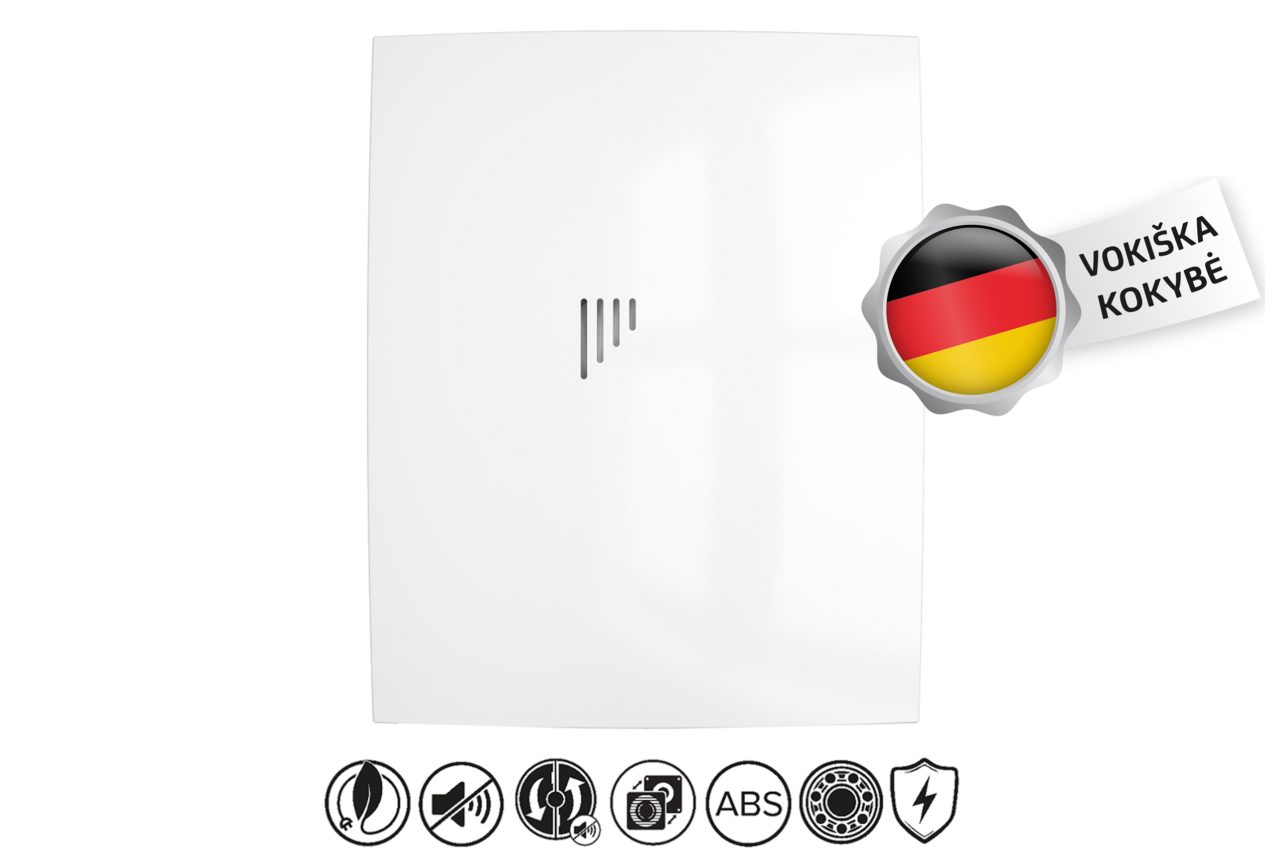 Vonios-Ventiliatorius-Vlano-WING-100-125-Paprasta-Komplektacija-⌀100-125-mm-3 Vlano WING 125 Vannas istabas ventilators (Vienkārša komplektācija) ⌀125 mm | Īpaši kluss, gultņi - Image 1