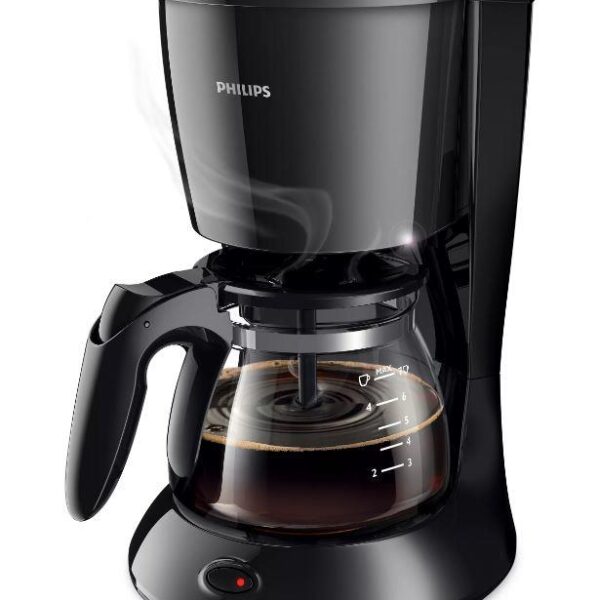 Philips Pilienu kafijas automāts Daily Collection HD7432/20 | Kompakts, Melns