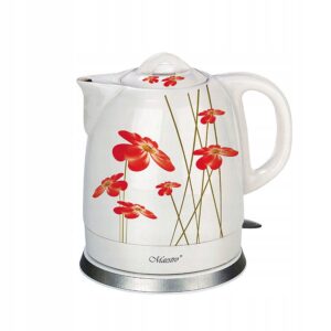 Maestro Keraminis elektrinis virdulys | 1.5 L, 1200 W, Gėlių raštas