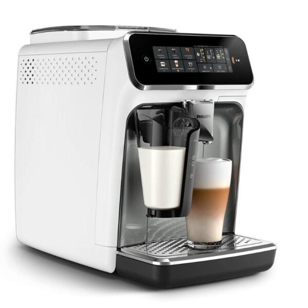 PHILIPS 3300 sērijas kafijas automāts EP3343/70 | LatteGo, 6 dzērieni, balts