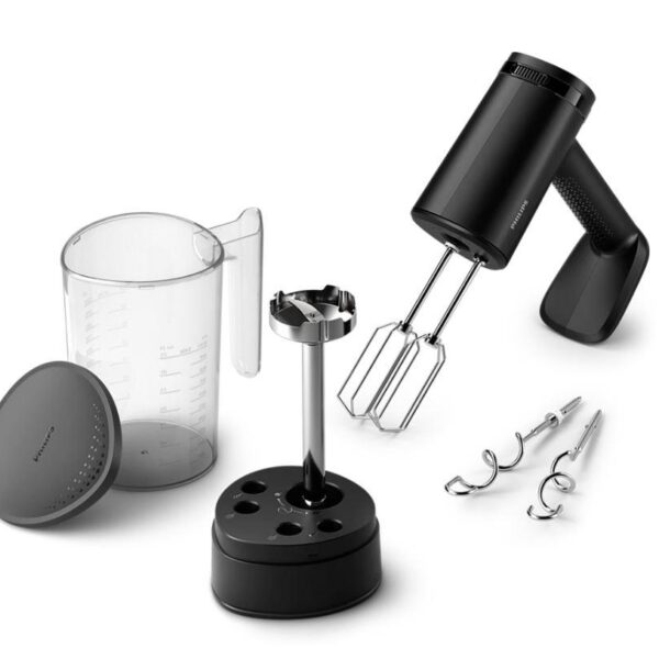 PHILIPS Rokas mikseris HR3781/10 | 500 W jauda, 5 ātrumi + Turbo, melns