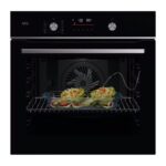 Viedā cepeškrāsns AEG 5000 ar pirolīzi | WiFi, SteamBake, gaļas termometrs
