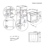 Viedā cepeškrāsns AEG 5000 ar pirolīzi | WiFi, SteamBake, gaļas termometrs - Image 5