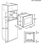 Iebūvējama Mikroviļņu Krāsns AEG | 25 L, Ar Grilu, Skārienjūtīgs Vadība, Melna - Image 6