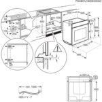 Viedā AEG 6000 SenseCook® cepeškrāsns ar pirolīzi | A++ klase, WiFi, gaļas termometrs - Image 3
