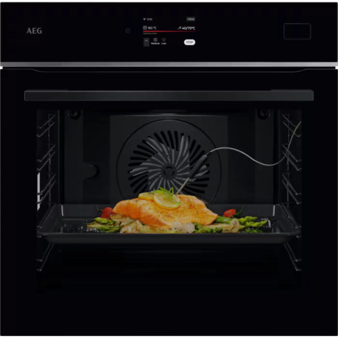 AEG Kombinētā tvaika cepeškrāsns 8000 sērija TB8SB73ZAB | SteamPro, Steamify®, CookSmart, A++ klase