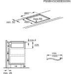 Indukcijas plīts virsma ar tvaika nosūcēju AEG | 70 cm, Bridge, Hob2Hood® - Image 2