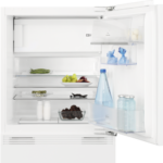 Zem galda virsmas iebūvējams Electrolux ledusskapis | 82 cm, ar saldētavu