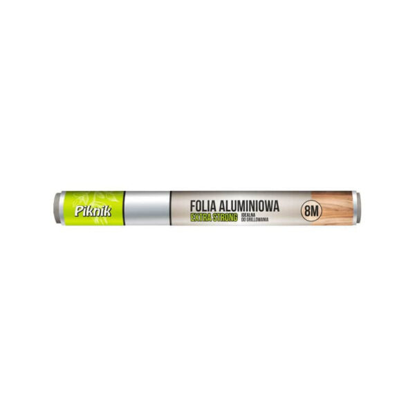 PIKNIK Alumīnija Folija Grilam 8 m x 41 cm | Īpaši Plata, Izturīga, Cepšanai Ārā