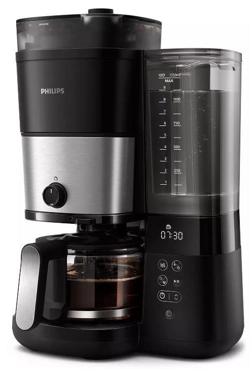 bb9a73c8-653e-48ed-967d-2b2d19c16e41 PHILIPS "Grind & Brew" Kafijas automāts HD7900/50 | Ar iebūvētu dzirnaviņām, 1.25L - Image 1