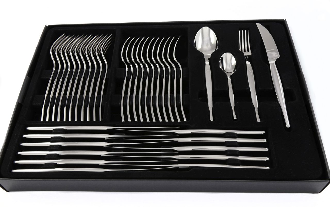 berghoff-1272608 BergHOFF 72 daļu galda piederumu komplekts Finesse | 12 personām, Koferī - Image 1