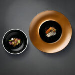 BergHOFF Servēšanas Komplekts (Šķīvis un Bļoda) Gem Black & Gold | Moderna greznība - Image 2