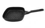 BergHOFF Grillpanna GEM 24 cm ar Noņemamu Rokturi | Perfektām grila svītrām
