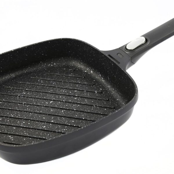 BergHOFF Grillpanna GEM 28 cm ar Noņemamu Rokturi | Ģimenes izmēra cepšanai