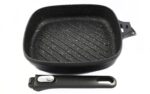 BergHOFF Grillpanna GEM 28 cm ar Noņemamu Rokturi | Ģimenes izmēra cepšanai - Image 2