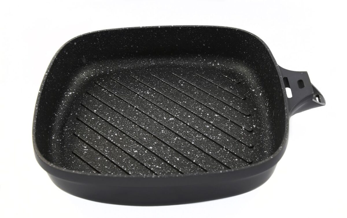 BergHOFF Grillpanna GEM 28 cm ar Noņemamu Rokturi | Ģimenes izmēra cepšanai - Image 3