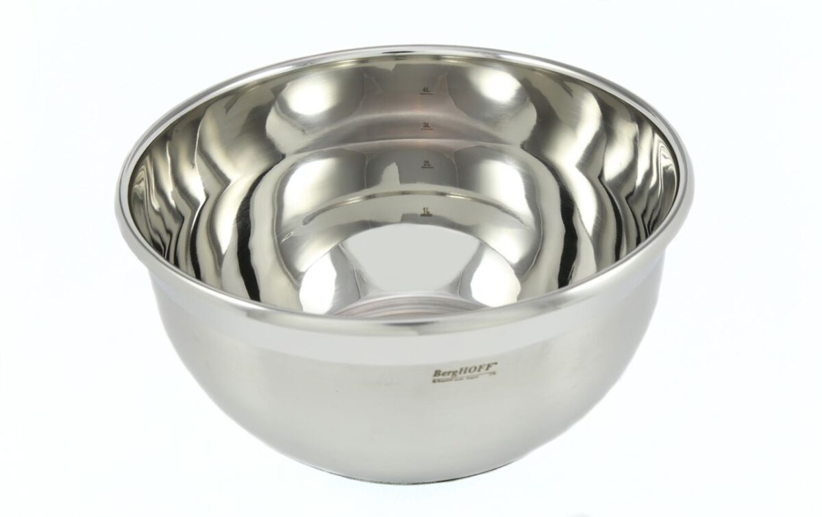 BergHOFF Nerūsējošā Tērauda Bļoda ar Vāku 24 cm (5.0L) | Ar neslīdošu pamatni - Image 4