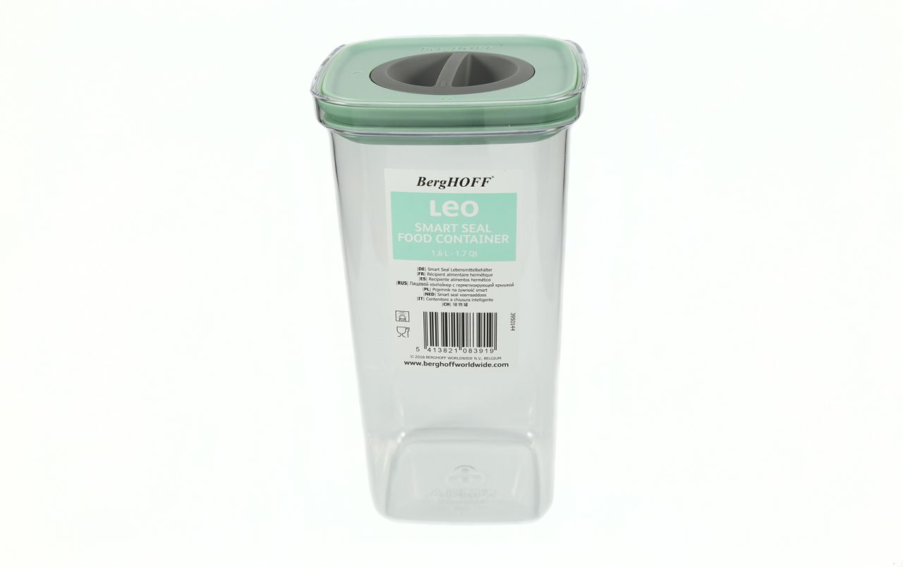 berghoff-3950144 BergHOFF Konteiners Birstošiem Produktiem LEO 1.6 L | Ar "Smart Seal" sistēmu - Image 1