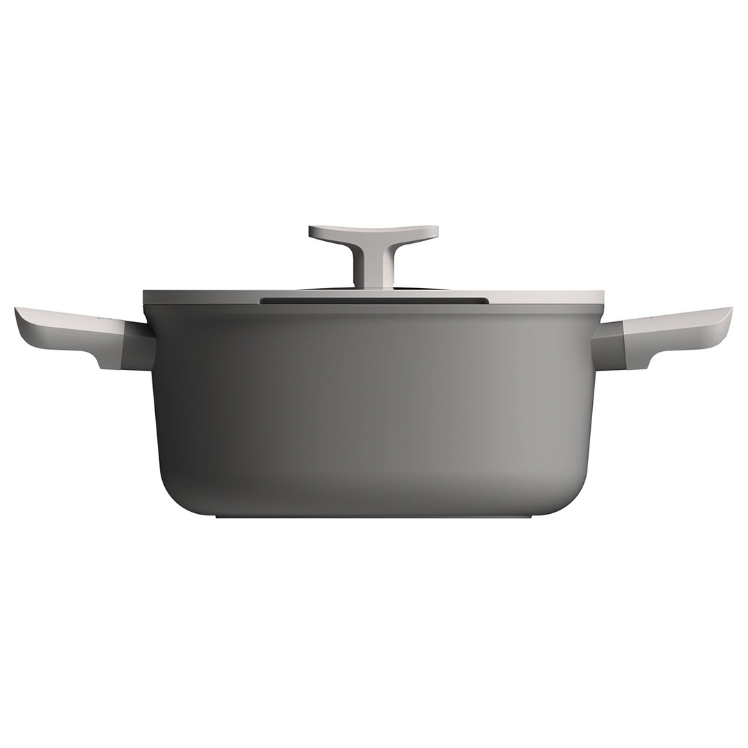 berghoff-3950168.1 BergHOFF Katls LEO 24 cm | 4.4 L, Liets alumīnijs, Piemērots cepeškrāsnij - Image 2