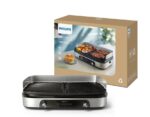 PHILIPS Elektrinis grilis HD6222/90 | 2400W, Išimamos plokštės, 1400 cm²
