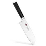 Fissman Damasko tērauda Santoku nazis KENSEI MUSASHI | 17 cm, 67 slāņi, VG-10