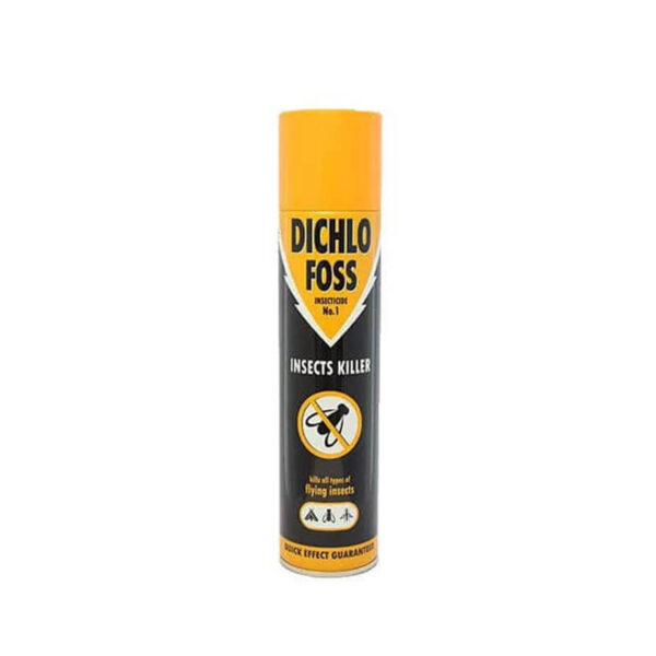 Dihlofosa aerosols lidojošiem kukaiņiem, 400ml | Ātra iedarbība