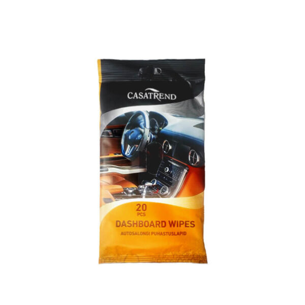 Casatrend Mitrās salvetes automašīnas paneļa tīrīšanai, 20 gab. | Atsvaidzinošs aromāts