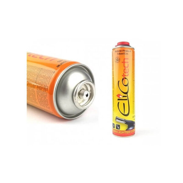 Gāze šķiltavām Elico, 600ml | Ar adapteriem, butāns