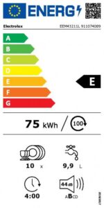 Šaura Iebūvējama Trauku Mazgājamā Mašīna Electrolux | 45 cm, MaxiFlex, SatelliteClean® - Image 5