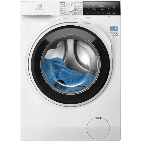 Viedā veļas mašīna Electrolux 7000 | 9 kg, A klase, UniversalDose