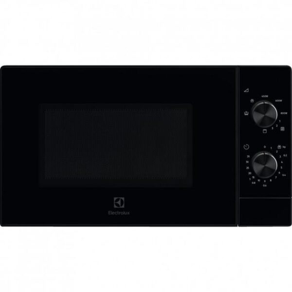 Mikroviļņu krāsns Electrolux ar grilu | Melna, 21 L