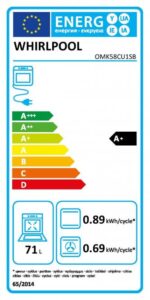Whirlpool Elektriskā cepeškrāsns OMK58CU1SB | Cook3, Katalītiskās sienas un 71 l | Melna, A+ klase - Image 7