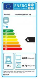 Electrolux Elektriskā cepeškrāsns 600 sērija EOF3H40BW | SurroundCook®, AquaClean un 65 l | Balta, A klase - Image 6