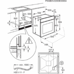 Orkaitė Electrolux 600 SurroundCook | A klase, AquaClean tīrīšana, Melna - Image 4