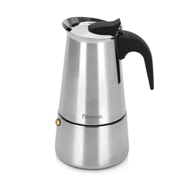 Fissman Moka kafijas kanna | 300 ml (6 tasītēm), Nerūsējošais tērauds