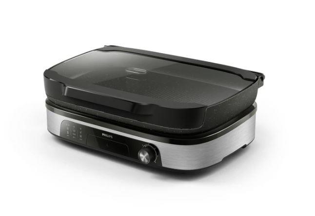 f5248238-f292-40c0-8f73-55eaeb82c2e7 PHILIPS Elektrinis grilis HD6212/90 | 2400W, su Rūkymo funkcija, Non-stick