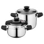 BergHOFF Spiedienu katlu komplekts VITA 2 gab. (4L un 7L), 22 cm | Ātra gatavošana, piemērots indukcijai - Image 10