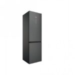 203 cm Hotpoint ledusskapis ar No Frost | 367 L, Fresh Zone 0°, Melns/Sudraba - Image 2