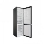 203 cm Hotpoint ledusskapis ar No Frost | 367 L, Fresh Zone 0°, Melns/Sudraba - Image 3