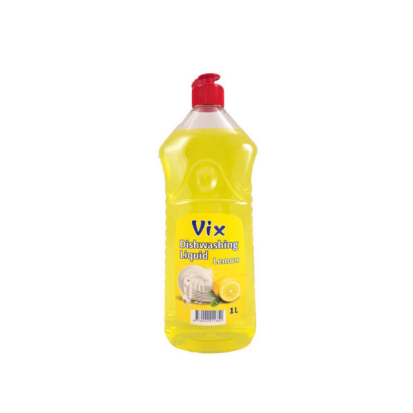 Trauku mazgāšanas līdzeklis VIX | 1 L, Atsvaidzinošs citronu aromāts