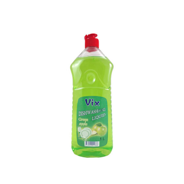 Trauku mazgāšanas līdzeklis VIX | 1 L, svaigs ābolu aromāts